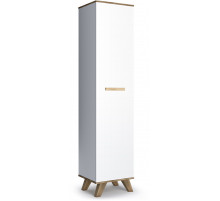 Шкаф комбинированный 400 Вега Скандинавия (глянец, белый + дуб каньон) Шкаф комбинированный 400 Вега Скандинавия (глянец, белый + дуб каньон)