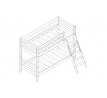 Детская кровать-чердак Соня Вариант-12